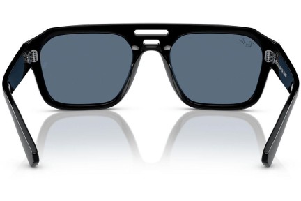 Solglasögon Ray-Ban Corrigan RB4397 667780 Flat Top Svart