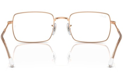 Glasögon Ray-Ban RX6520 3094 Rektangulära Guld