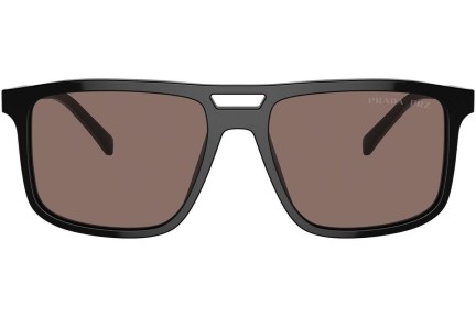 Solglasögon Prada PRA22SF 16K30H Polarized Rektangulära Svart