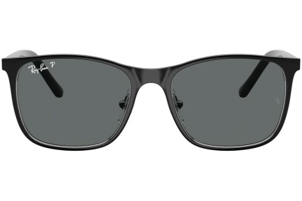 Solglasögon Ray-Ban Junior RJ9551S 295/81 Polarized Fyrkantig Svart