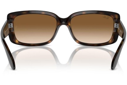 Solglasögon Ray-Ban RB4389 710/51 Rektangulära Havana