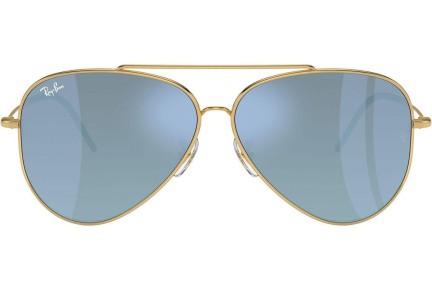 Solglasögon Ray-Ban Aviator Reverse RBR0101S 001/GA Pilot Guld