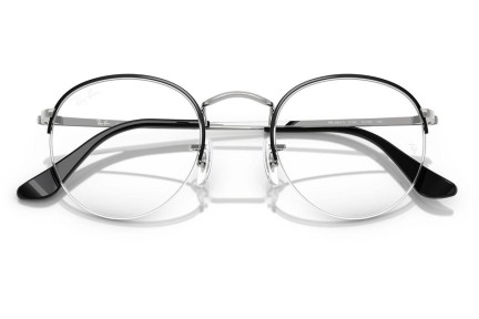 Glasögon Ray-Ban Round Gaze RX3947V 3183 Runda Silver