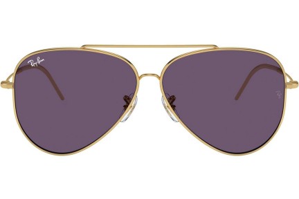 Solglasögon Ray-Ban Aviator Reverse RBR0101S 001/1A Pilot Guld