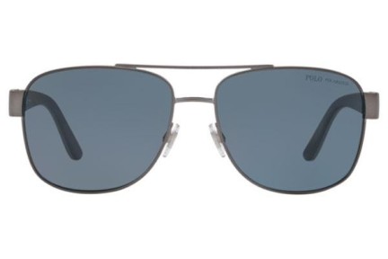 Solglasögon Polo Ralph Lauren PH3122 915781 Polarized Pilot Grå