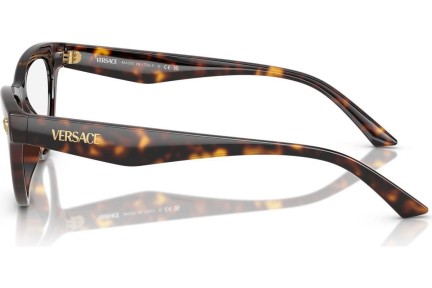 Glasögon Versace VE3364U 108 Cat Eye Havana