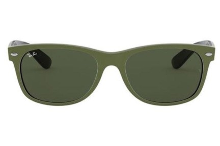 Solglasögon Ray-Ban New Wayfarer RB2132 646531 Fyrkantig Grön