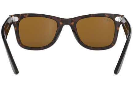 Solglasögon Ray-Ban Wayfarer Classic RB2140 902/57 Polarized Fyrkantig Havana