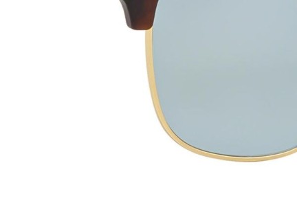 Solglasögon Ray-Ban Clubmaster Flash Lenses RB3016 114530 Browline Havana