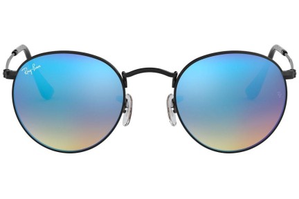 Solglasögon Ray-Ban Round Metal Flash Lenses Gradient RB3447 002/4O Runda Svart