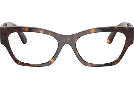 Glasögon Versace VE3367U 108 Cat Eye Havana