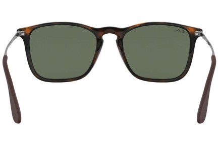 Solglasögon Ray-Ban Chris RB4187 710/71 Fyrkantig Havana