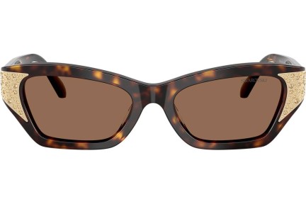 Solglasögon Swarovski SK6029 100273 Cat Eye Havana