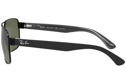 Solglasögon Ray-Ban RB3530 002/9A Polarized Rektangulära Svart