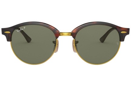 Solglasögon Ray-Ban Clubround Flash Lenses RB4246 990/58 Polarized Runda Röd