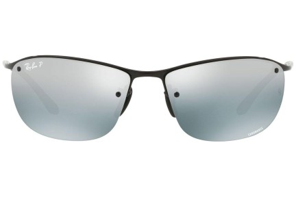 Solglasögon Ray-Ban Chromance Collection RB3542 002/5L Polarized Rektangulära Svart