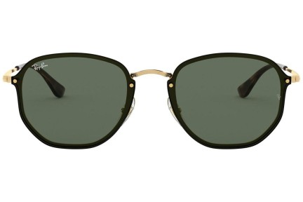 Solglasögon Ray-Ban Blaze Hexagonal Blaze Collection RB3579N 001/71 Fyrkantig Svart