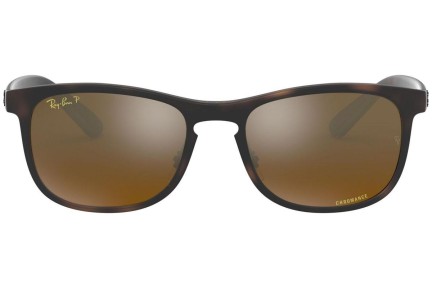 Solglasögon Ray-Ban Chromance Collection RB4263 894/A3 Polarized Rektangulära Havana