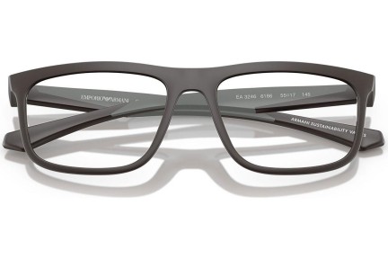 Glasögon Emporio Armani EA3246 6186 Fyrkantig Brun