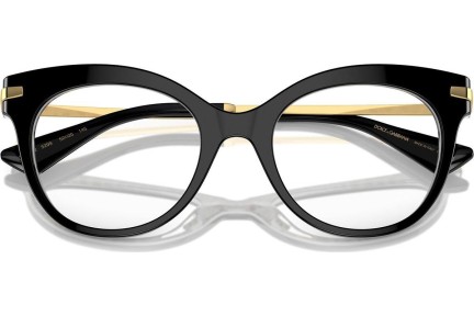 Glasögon Dolce & Gabbana DG3392 3299 Cat Eye Svart