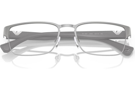 Glasögon Emporio Armani EA1027 3036 Rektangulära Silver