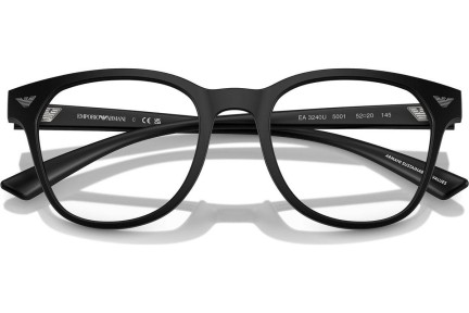 Glasögon Emporio Armani EA3240U 5001 Oval Svart