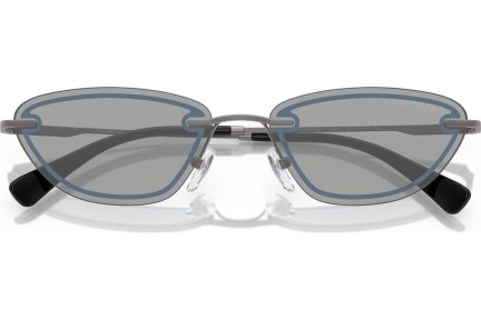 Solglasögon Emporio Armani EA2158 3003/1 Cat Eye Grå