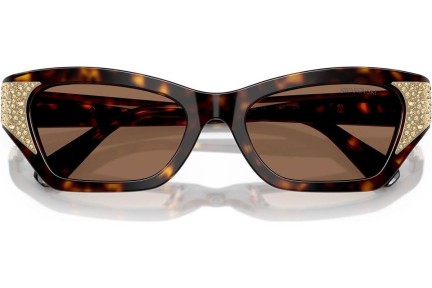 Solglasögon Swarovski SK6029 100273 Cat Eye Havana