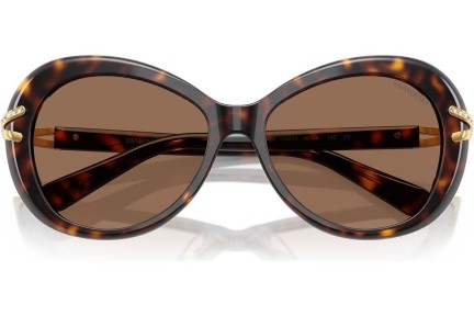 Solglasögon Swarovski SK6026 100273 Cat Eye Havana