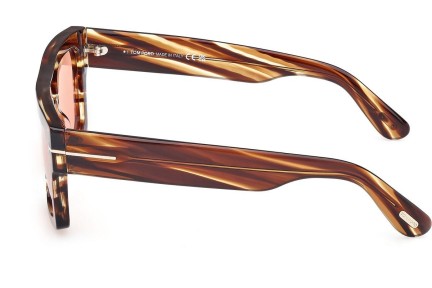 Solglasögon Tom Ford Fausto FT0711 53E Flat Top Havana