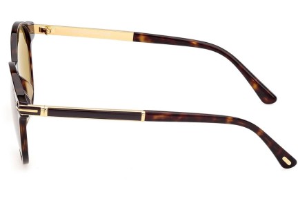 Solglasögon Tom Ford Araki FT1184 52H Polarized Runda Havana