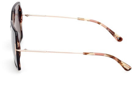 Solglasögon Tom Ford FT1039 05D Polarized Fyrkantig Svart