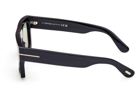 Solglasögon Tom Ford Fausto FT0711 01N Flat Top Svart