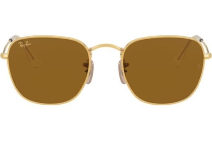 Solglasögon Ray-Ban Frank RB3857 919633 Fyrkantig Guld