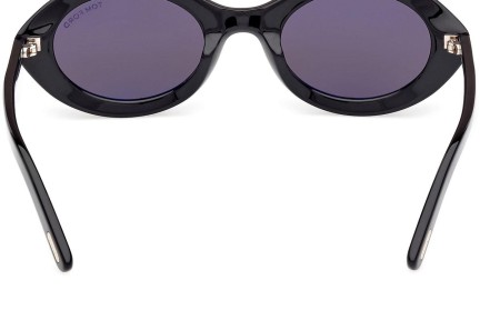 Solglasögon Tom Ford Carmen FT1186 01A Oval Svart