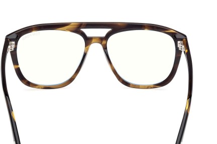 Glasögon Tom Ford FT6024-B 055 Fyrkantig Havana