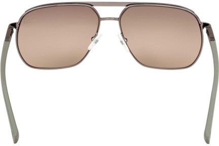 Solglasögon Timberland TB00027 06H Polarized Fyrkantig Silver