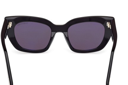 Solglasögon Tom Ford Athena FT1190 01A Cat Eye Svart