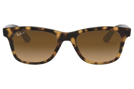 Solglasögon Ray-Ban RB4640 710/M2 Polarized Fyrkantig Havana