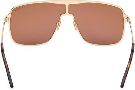 Solglasögon Tom Ford Zappa FT1173 30E Fyrkantig Guld