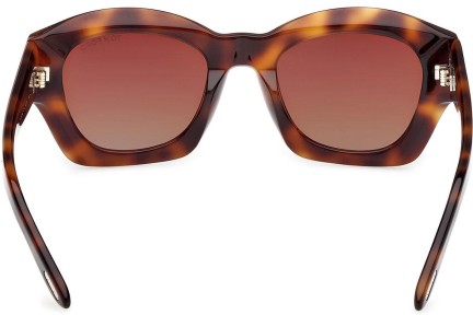 Solglasögon Tom Ford Guilliana FT1083 53F Fyrkantig Havana