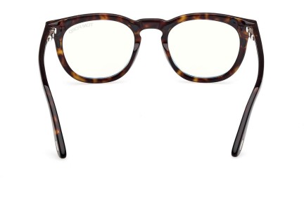 Glasögon Tom Ford FT5993-B 052 Fyrkantig Havana