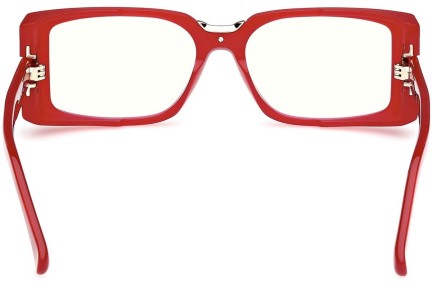 Glasögon Max Mara MM5157-B 066 Rektangulära Röd