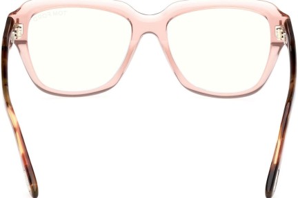 Glasögon Tom Ford FT5988-B 072 Fyrkantig Rosa