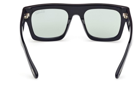 Solglasögon Tom Ford Fausto FT0711 01N Flat Top Svart