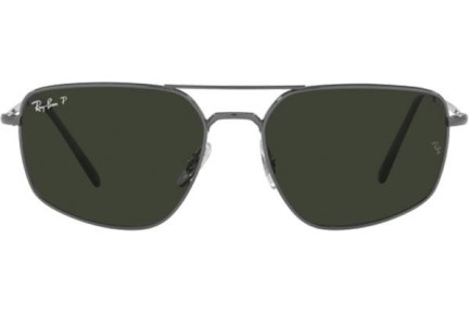 Solglasögon Ray-Ban RB3666 004/N5 Polarized Rektangulära Grå