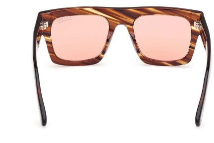 Solglasögon Tom Ford Fausto FT0711 53E Flat Top Havana