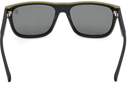 Solglasögon Timberland TB00025 02R Polarized Fyrkantig Svart