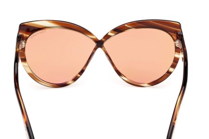 Solglasögon Tom Ford Beatrice FT1196 53E Cat Eye Havana