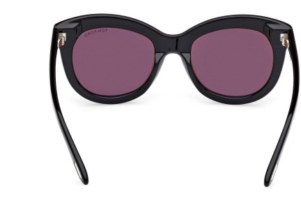 Solglasögon Tom Ford Odette FT1189 01E Cat Eye Svart